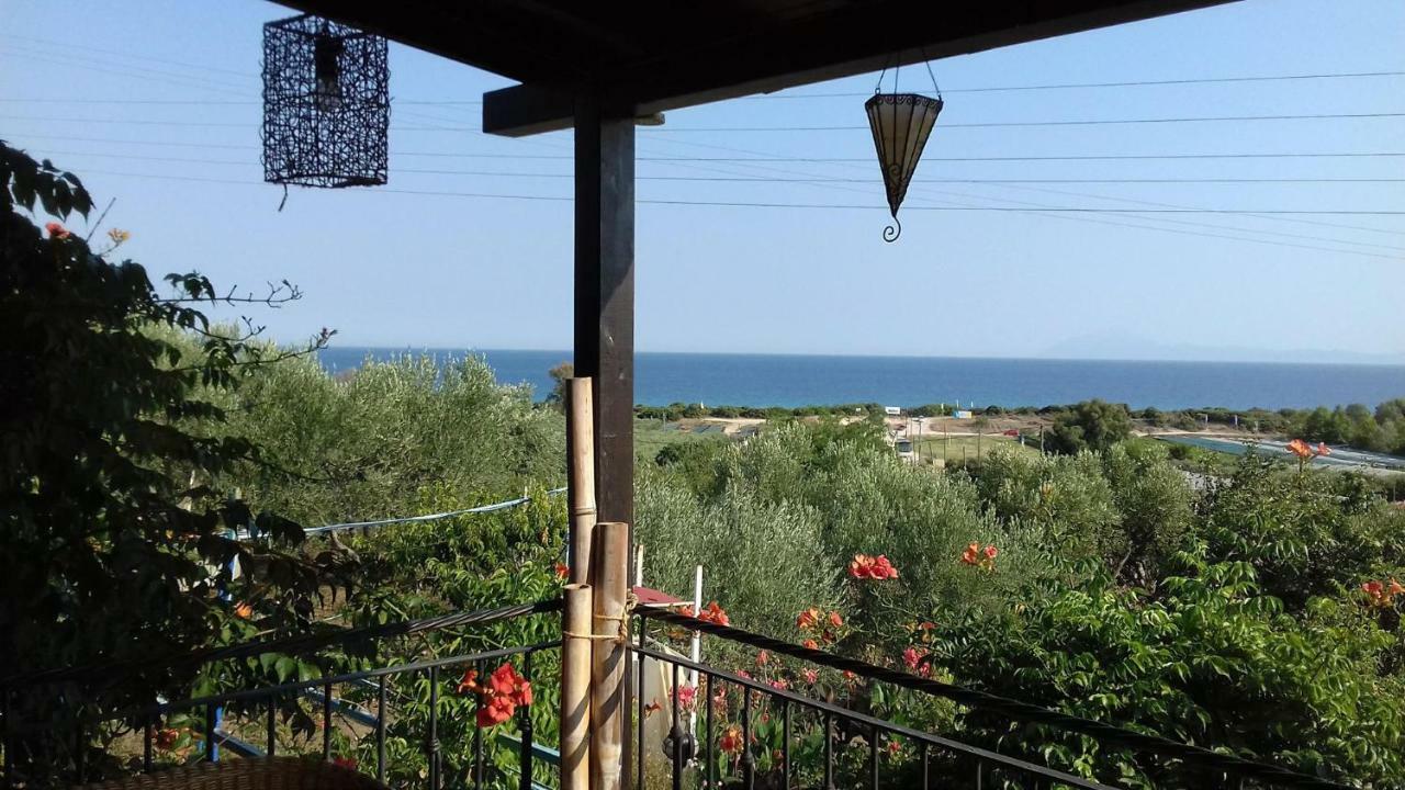 Ammolofoi Villa Maria Sea View Néa Péramos Kültér fotó